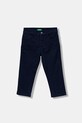 United Colors of Benetton spodnie dziecięce z elastanem granatowy 4RHPGE009.P.seasonal