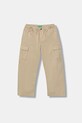Дитячі штани United Colors of Benetton з еластаном бежевий 4XZXCF04I.G.seasonal
