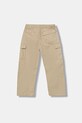 Дитячі штани United Colors of Benetton 4XZXCF04I.G.seasonal бежевий AW25