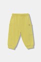 Dětské bavlněné tepláky United Colors of Benetton 33NVGF052.P.seasonal zelená AW25