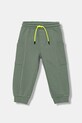 United Colors of Benetton pantaloni de trening din bumbac pentru copii bumbac verde 33NVGF052.P.seasonal