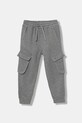 United Colors of Benetton spodnie dresowe bawełniane dziecięce bawełna szary 3J68CF06I.G.seasonal