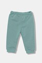 United Colors of Benetton pantaloni de trening din bumbac pentru copii 3J68GF027.P.Season.9BYA turcoaz AW25