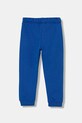 United Colors of Benetton spodnie dresowe bawełniane dziecięce 3J68GF027.P.Reprop.9BYA niebieski AW25