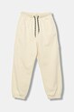 United Colors of Benetton pantaloni de trening din bumbac pentru copii bumbac bej 3J68CF06L.G.seasonal