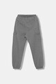 United Colors of Benetton spodnie dresowe bawełniane dziecięce 3J68CF06L.G.seasonal szary AW25