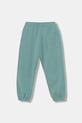 United Colors of Benetton pantaloni de trening din bumbac pentru copii 3J68GF04Z.P.seasonal turcoaz AW25