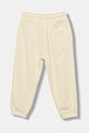 United Colors of Benetton pantaloni de trening din bumbac pentru copii 3J68GF04Z.P.seasonal bej AW25