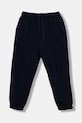 Дитячі бавовняні штани United Colors of Benetton візерунок темно-синій 3J68GF04Z.P.seasonal