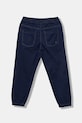 Дитячі штани United Colors of Benetton 4RHPCF03L.G.reproposed темно-синій AW25
