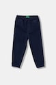 United Colors of Benetton spodnie dziecięce z elastanem granatowy 4RHPGF021.P.reproposed