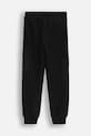 Coccodrillo pantaloni della tuta in cotone per bambini ZC5120101SBJ nero AW25