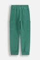 Coccodrillo spodnie dresowe bawełniane dziecięce ZC5120103XBK zielony AW25