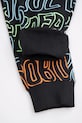 Coccodrillo pantaloni della tuta in cotone per bambini nero ZC5122701XBK
