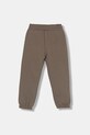 United Colors of Benetton spodnie dresowe dziecięce 3J73GF057.P.Seasonal brązowy AW25