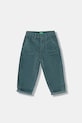 United Colors of Benetton spodnie sztruksowe dziecięce bawełna turkusowy 4IKTGE02W.P.Seasonal