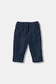 United Colors of Benetton pantaloni de catifea reiată pentru bebeluși bumbac bleumarin 4O5GAF01B.W.reproposed