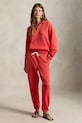 Odzież Polo Ralph Lauren spodnie dresowe damskie z bawełną 211971694 pomarańczowy