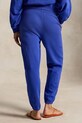 Polo Ralph Lauren spodnie dresowe damskie z bawełną 211971694 niebieski SS26