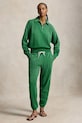 Odzież Polo Ralph Lauren spodnie dresowe damskie z bawełną 211971694 zielony