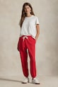 Odzież Polo Ralph Lauren spodnie dresowe 211971700 czerwony