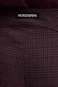 Patrizia Pepe spodnie 8P0741.A621 bordowy