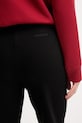 Patrizia Pepe pantaloni de trening din bumbac negru 8P0765.J079