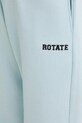 Rotate spodnie dresowe bawełniane niebieski 114378184