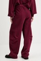 Odzież Rotate spodnie dresowe bawełniane 1143882734 bordowy