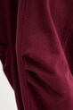 Rotate spodnie dresowe bawełniane bordowy 1143882734