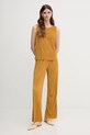 Calvin Klein pantaloni LV044A200G galben AW25