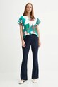 Calvin Klein legginsy LV044C297G granatowy AW25