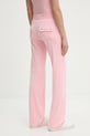 Îmbrăcăminte Juicy Couture pantaloni de trening DEL RAY POCKETED PANT JCAP180 roz