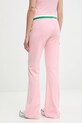 Îmbrăcăminte Juicy Couture pantaloni de trening din velur CHRISTINE STRIPE LOW RISE JCWBJ225352 roz