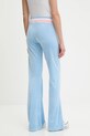 Îmbrăcăminte Juicy Couture pantaloni de trening din velur CHRISTINE STRIPE LOW RISE JCWBJ225352 albastru