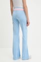 Îmbrăcăminte Juicy Couture pantaloni de trening din velur CHRISTINE STRIPE LOW RISE JCWBJ225352 albastru