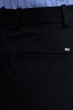 Bombažne hlače Tommy Hilfiger mornarsko modra WW0WW46811