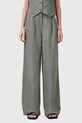 AllSaints spodnie AVERIE W045QC szary AW25