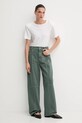 Kavbojke Stine Goya SG.PF25.P096.2393 zelena AW25