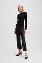 Karl Lagerfeld spodnie czarny A3W10091