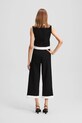 Karl Lagerfeld nadrág A3W10103 fekete AW25