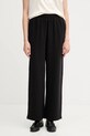 Παντελόνι Calvin Klein Jeans ψηλή μαύρο LV047C636G