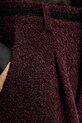 Штани з домішкою вовни Gestuz бордо 10910647