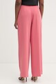 Odzież BOSS Orange spodnie wide leg damskie C_Tiwi2 50545580 różowy