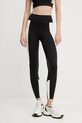 BOSS colanți tricotaj negru 50544178