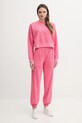 Спортен панталон HUGO 50545211 розов AW25