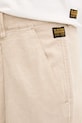 G-Star pantaloni din amestec de in bej D26435.D910
