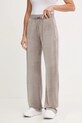 Спортивные штаны Guess COUTURE с эластаном бежевый V3BB26.K0232