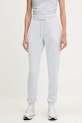 Guess velúr melegítőnadrág COUTURE elasztánnal kék V3BB27.K0232