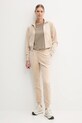 Guess velúr melegítőnadrág COUTURE V3BB27.K0232 bézs AW25